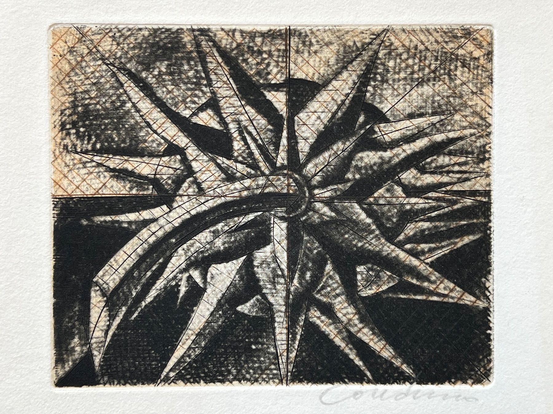 Gemälde: Brigitte Coudrain 2x Original Radierung 1969 und 1981 – Gebraucht aus Adliswil von bilderboerse-zuerich 3