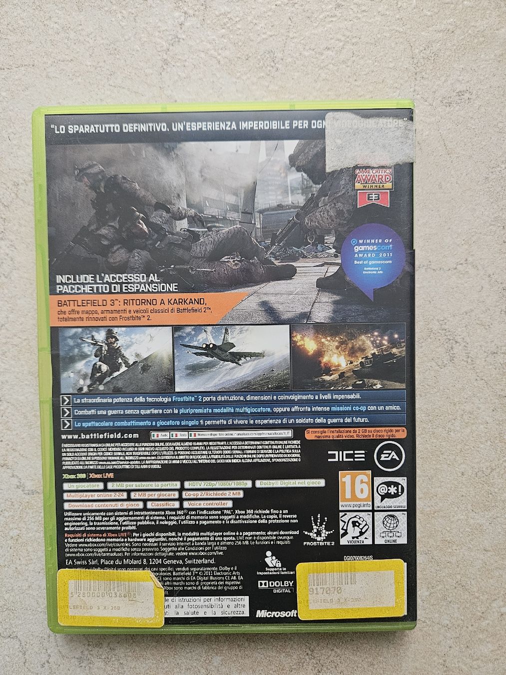Giochi: Battlefield 3 – Usato da Buchs SG venduto da S1879G 1