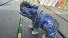 💙 éléphant en lapis-lazuli - Sagesse et  vérité 