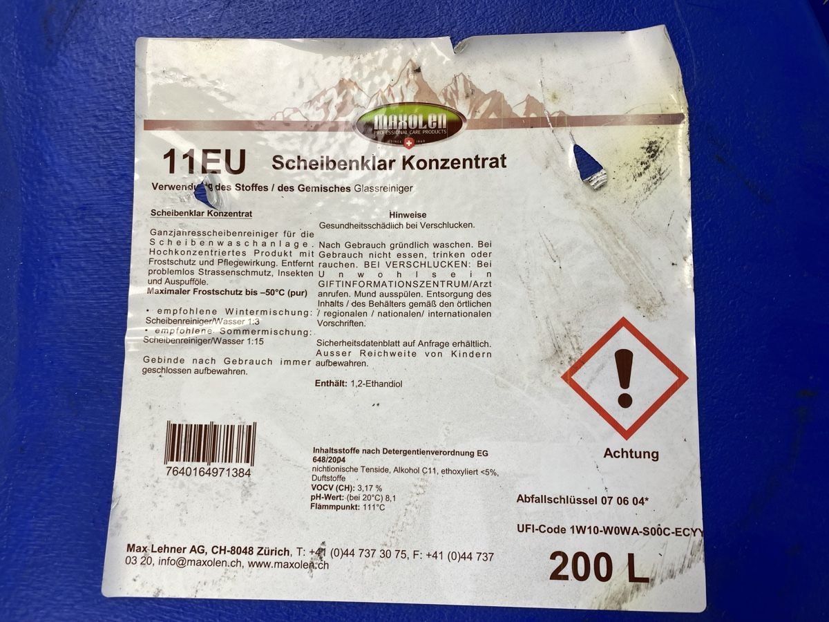 Zubehör: 200l Scheibenklar Konzentrat – Neu und originalverpackt aus Hägglingen von Karin0802 5