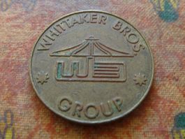 Jeton  "  WHITTAKER BROS GROUP /  EUROCOIN LONDON "   (H)