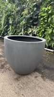 Pflanztopf Fiberstone Anthrazit – Ø 46 × H 45 cm