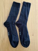 Calzini fantasia blu navy taglia unica