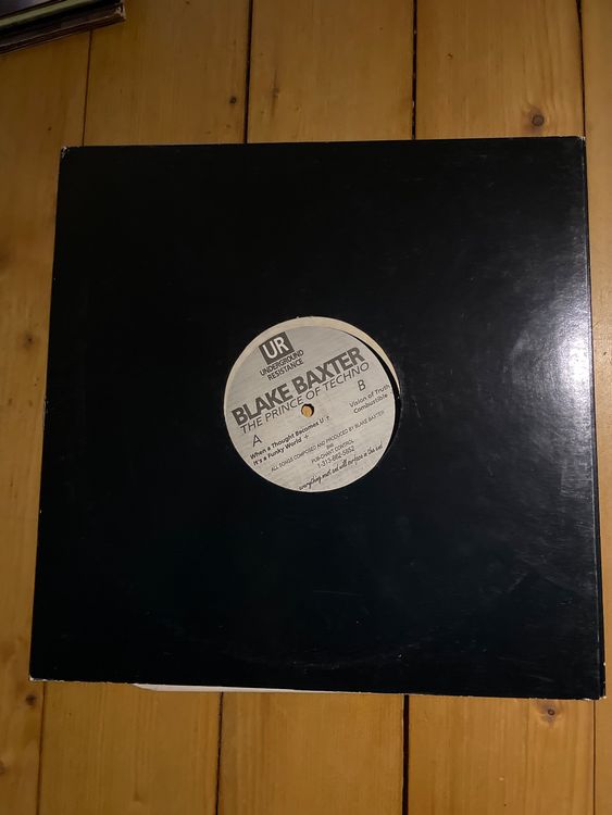 Blake Baxter - The Prince Of Techno Vinyl (Gebraucht) in Bern für CHF ...
