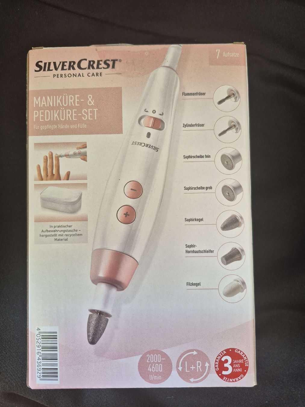 Manicure: Set manucure et pédicure Silvercrest - Soin complet! – Nuovo e nell'imballaggio originale da Villars-sur-Glâne venduto da snacks01 1