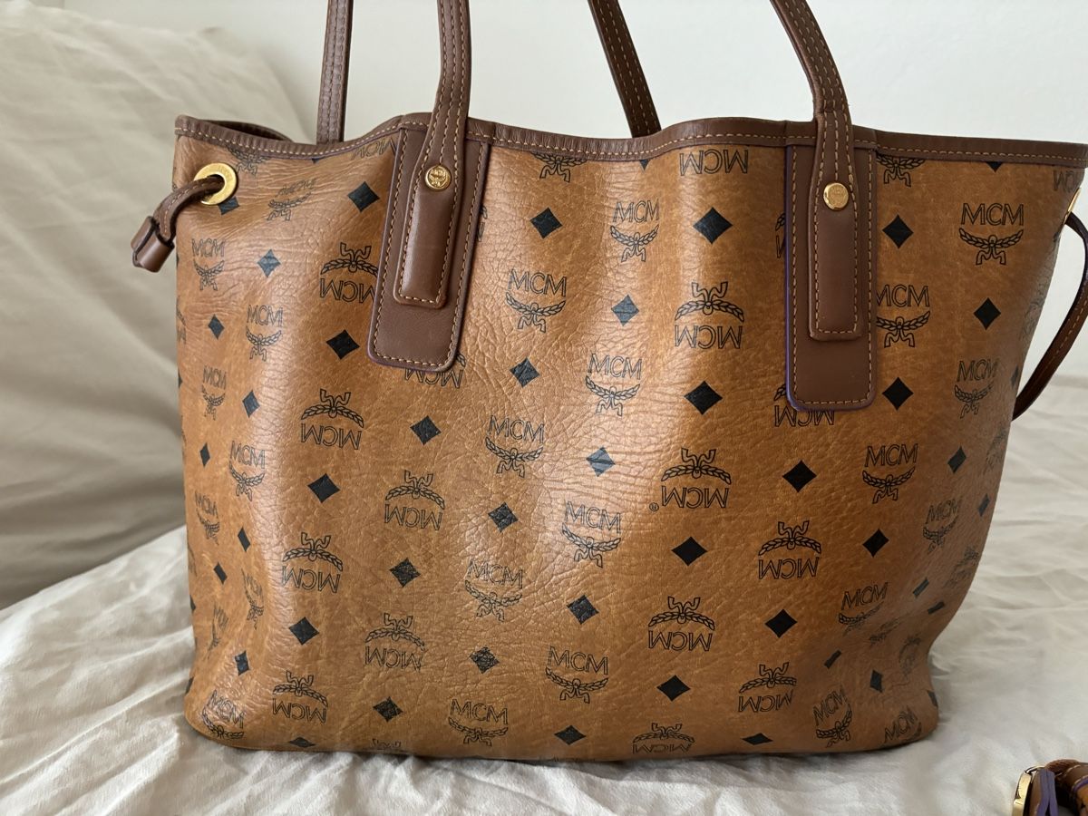 Mcm Borse da donna: MCM Shopper und Pochette Cognac – Usato da Zürich venduto da ccitylightss 2