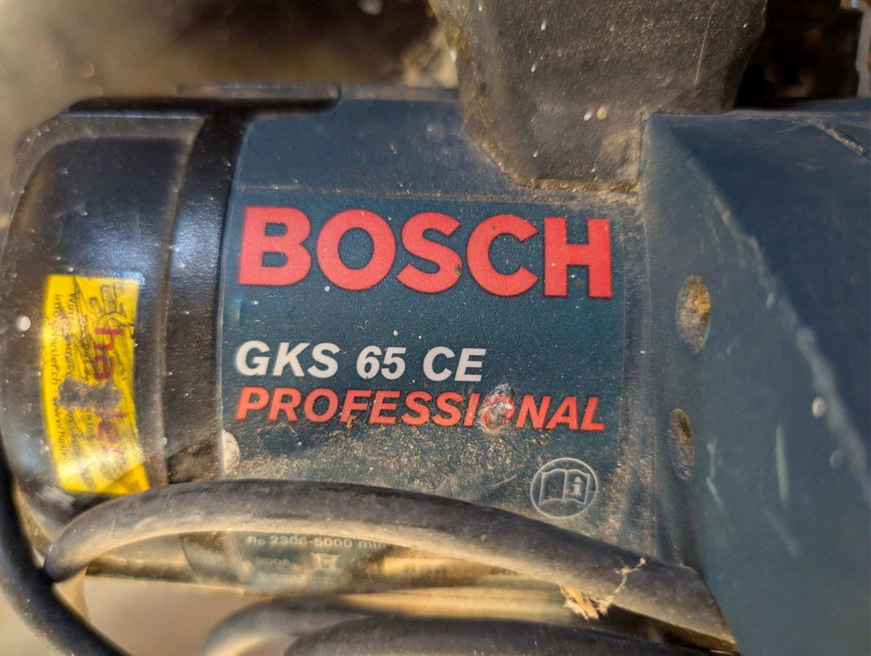 Bosch Sägen: Bosch blau, Handkreissäge – Gebraucht aus Necker von Botholinus 1