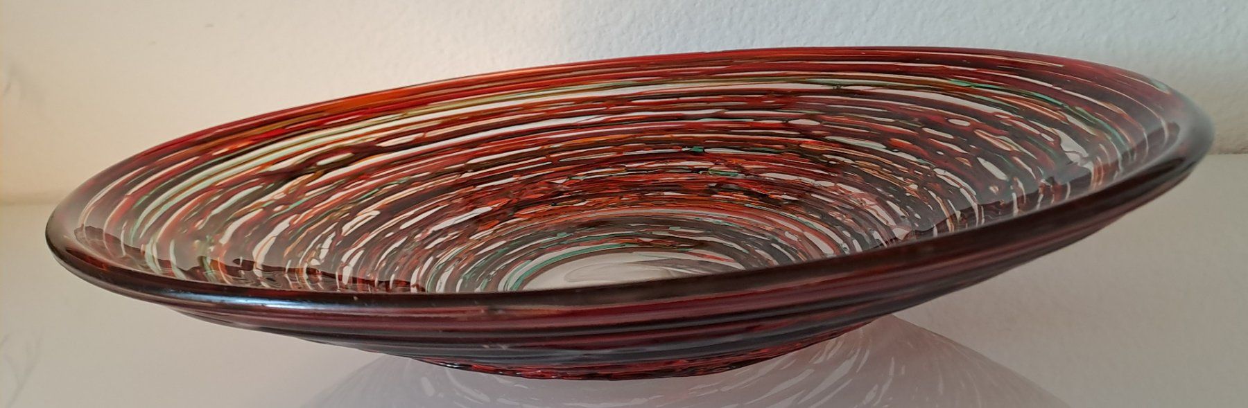 Murano Bicchieri: Wunderschöne Muranoglas-Schale von Sergio Costantini – Usato da Wallisellen venduto da chanel007 3