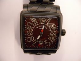 FRANK MULLER Cortez Conquistador King, schwarz, 42 x 59 mm