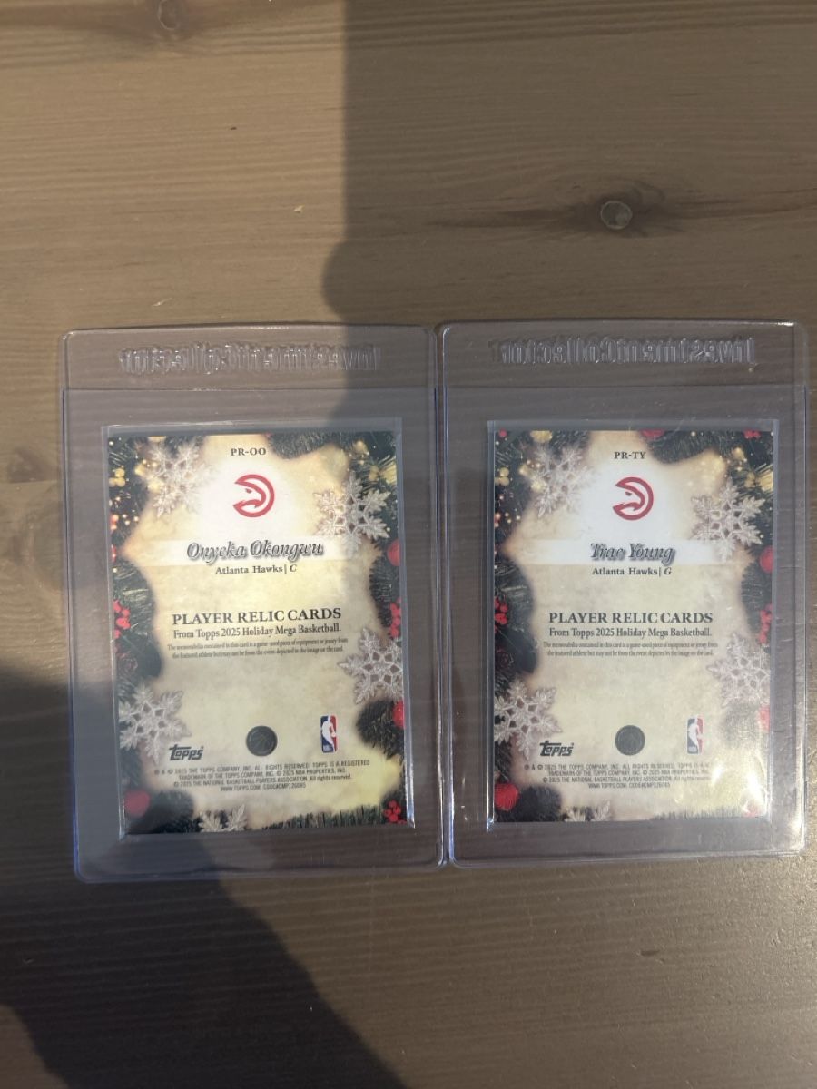 Topps Carte collezionabili: 2x Topps Patch Karten Hawks Duo – Nuovo (secondo la descrizione) da Kleinwangen venduto da Matteo_079 1