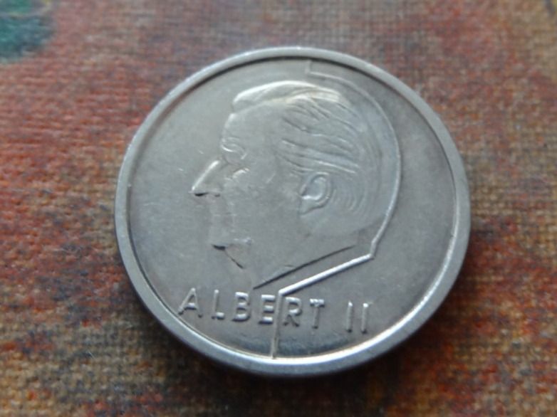 Tutti le monete: BELGIQUE  1  Franc  1996  ALBERT  II – Usato da Romanel-sur-Lausanne venduto da Swift13 1