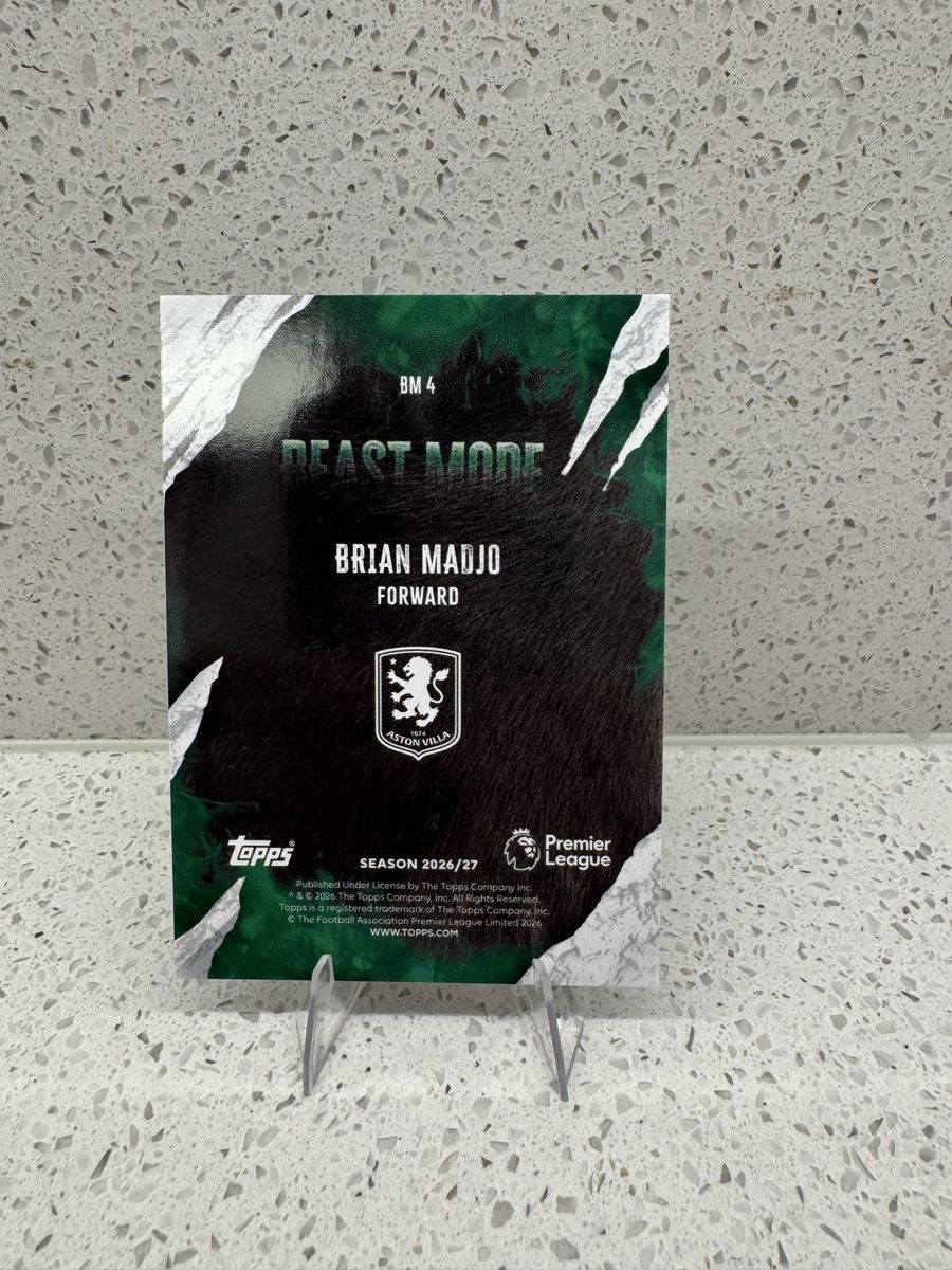 Topps Sammelbilder & Trading cards: Brian Madjo – Beast Mode BM 4 RC – Gebraucht aus Zollikofen von Bebby12 1
