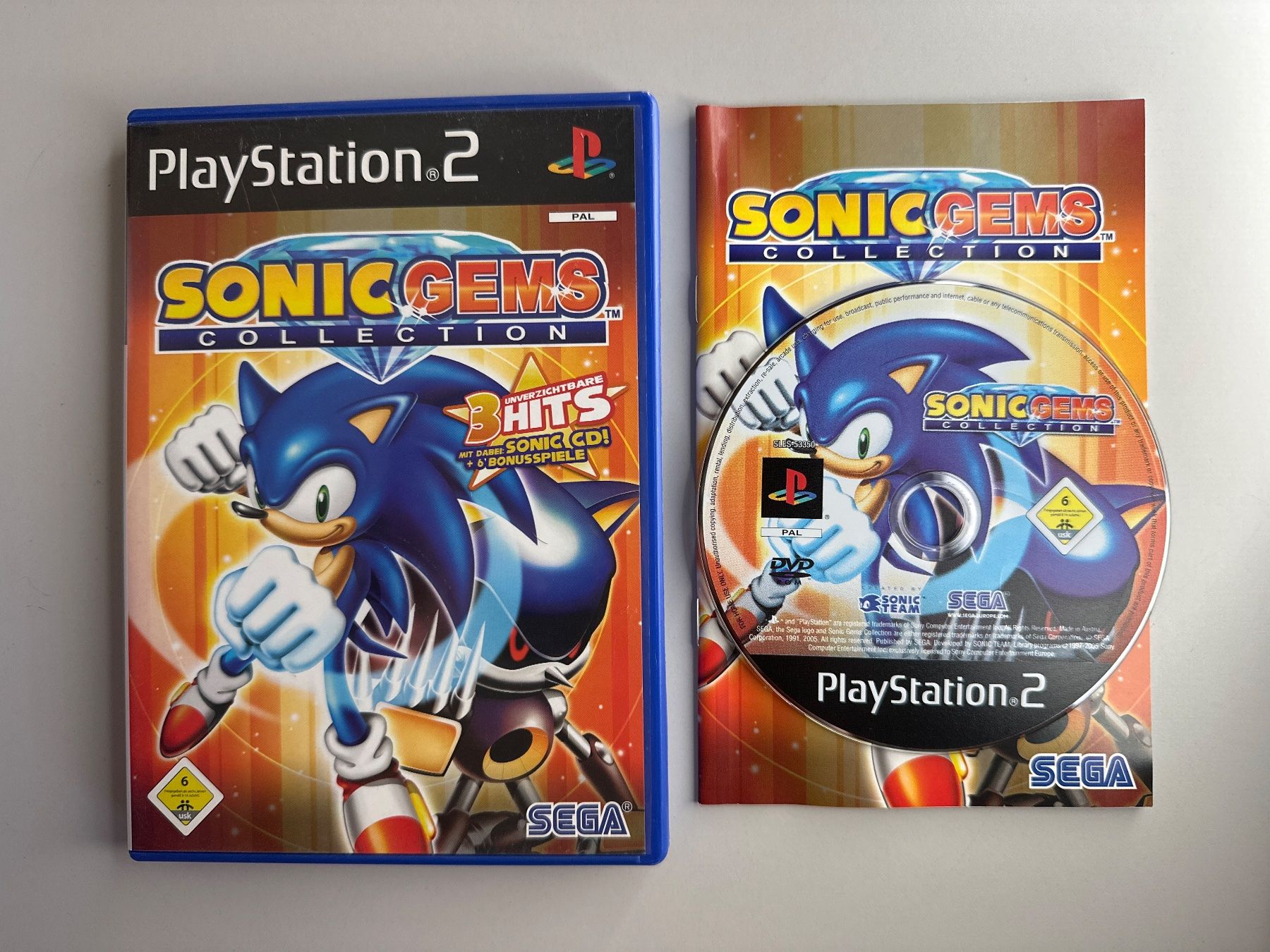 Sony Spiele: Sonic Gems Collection - PS2 – Gebraucht aus St.gallen von taduz