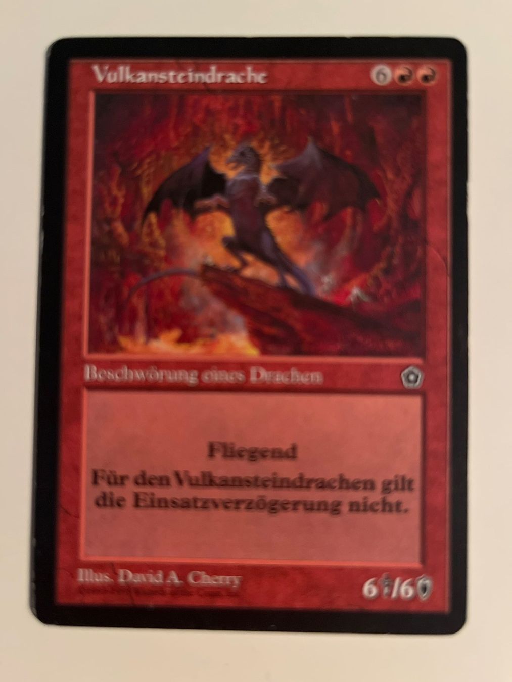 Magic The Gathering Cartes à collectionner: 1 x Vulkansteindrache - Magic: The Gathering - MtG – D'occasion à Kriens par Shadi1980