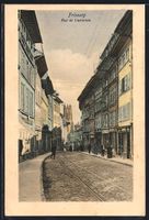 AK Fribourg, Rue de Lausanne, 1911