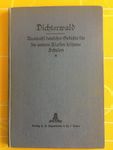 Antikes Buch "Dichterwald" von 1927