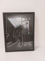 Bild Pferd "Horse and the Best" 53x68cm Rahmen schwarz 
