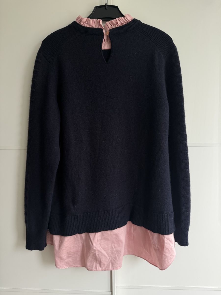 Maglioni & Felpe: Ted Baker Pullover mit Bluseneinsatz, Gr. 36,Wolle, Kaschmir – Usato da Winterthur venduto da marisole4 5