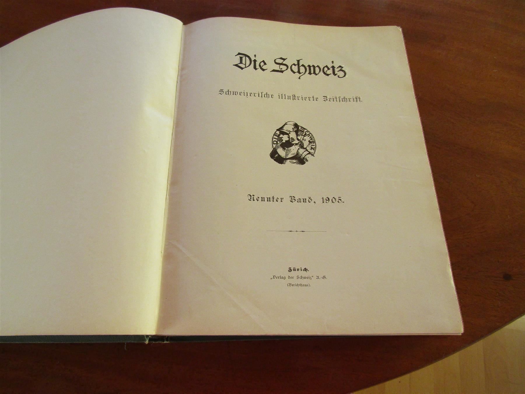Libri: Antik: Schweizer Illustrierte Zeitschrift 1905 – Usato da Herzogenbuchsee venduto da Winigo 1