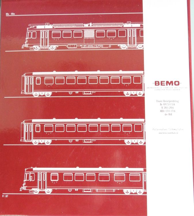 Rhb Be Pendelzug Bemo H M Abdt Mit Innenbeleuchtung Kaufen