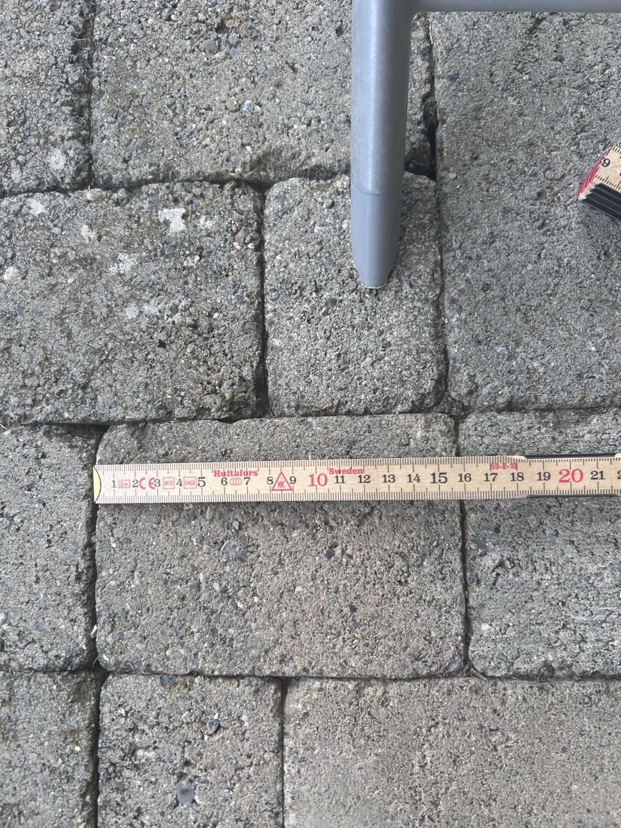 Steine & Dachziegeln: Tegula Pflastersteine, 3 Grössen: 25 m2 – Gebraucht aus Neuendorf von Juhlin01 2
