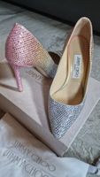 Jimmy Choo ROMY 100 Sky Degrade, Gr. 37.5, Top Zustand!