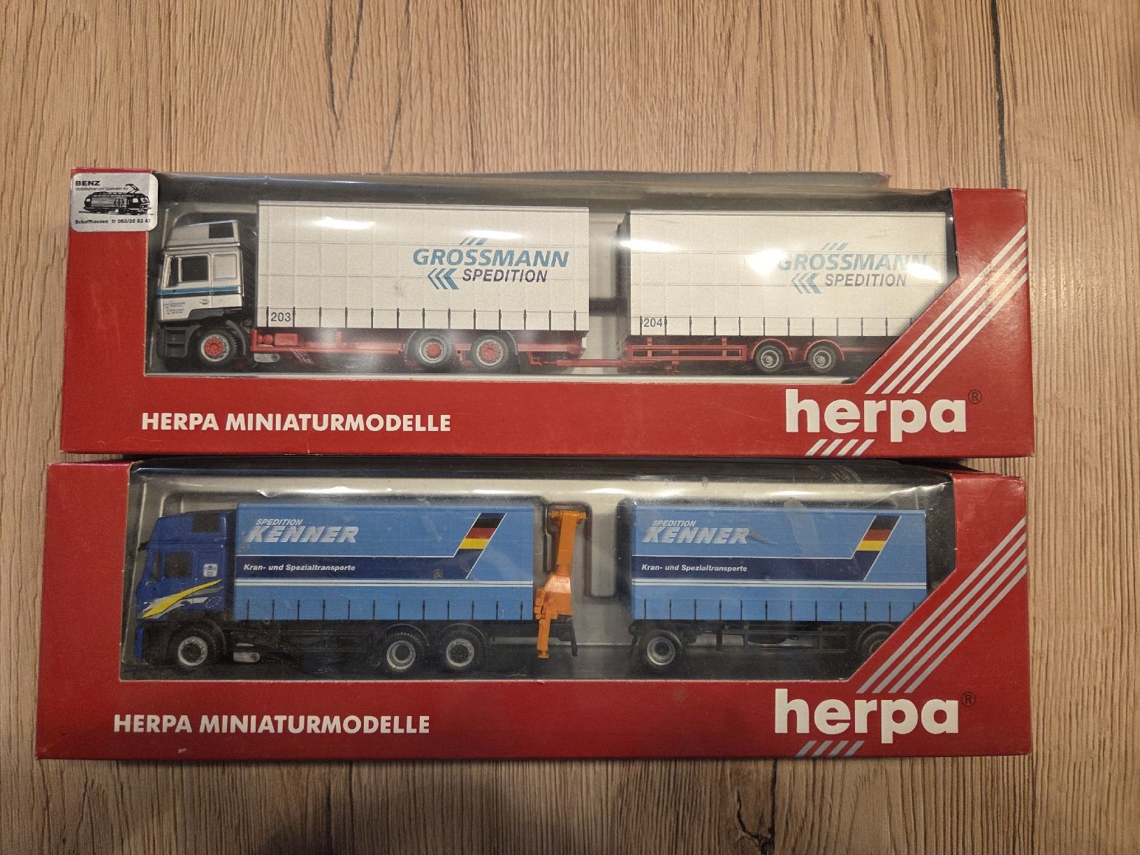 Herpa Modellautos: Herpa MAN F2000 Bastelmodelle – Defekt aus Urdorf von Drutsch