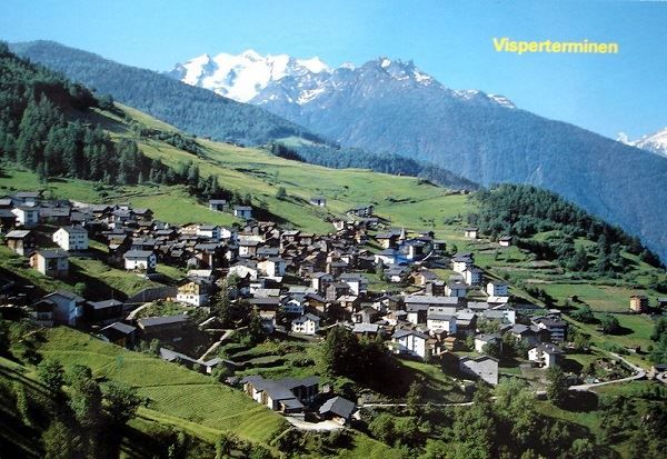 Cartoline postali: VISPERTERMINEN Balfrin Seetalhorn – Usato da Jona venduto da philajona