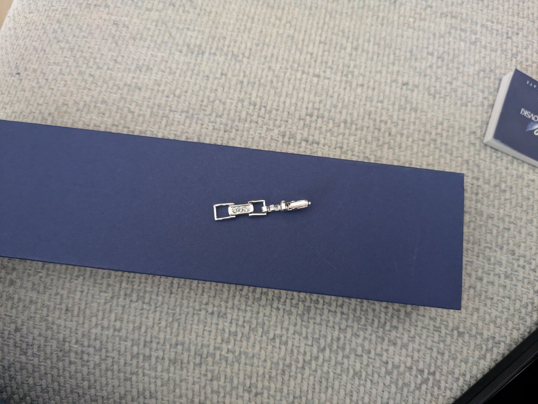 Swarovski Armbänder & -reifen: Swarovski Silver Crystal Bracelet with Box – Gebraucht aus Losone von AlpineLayer 4
