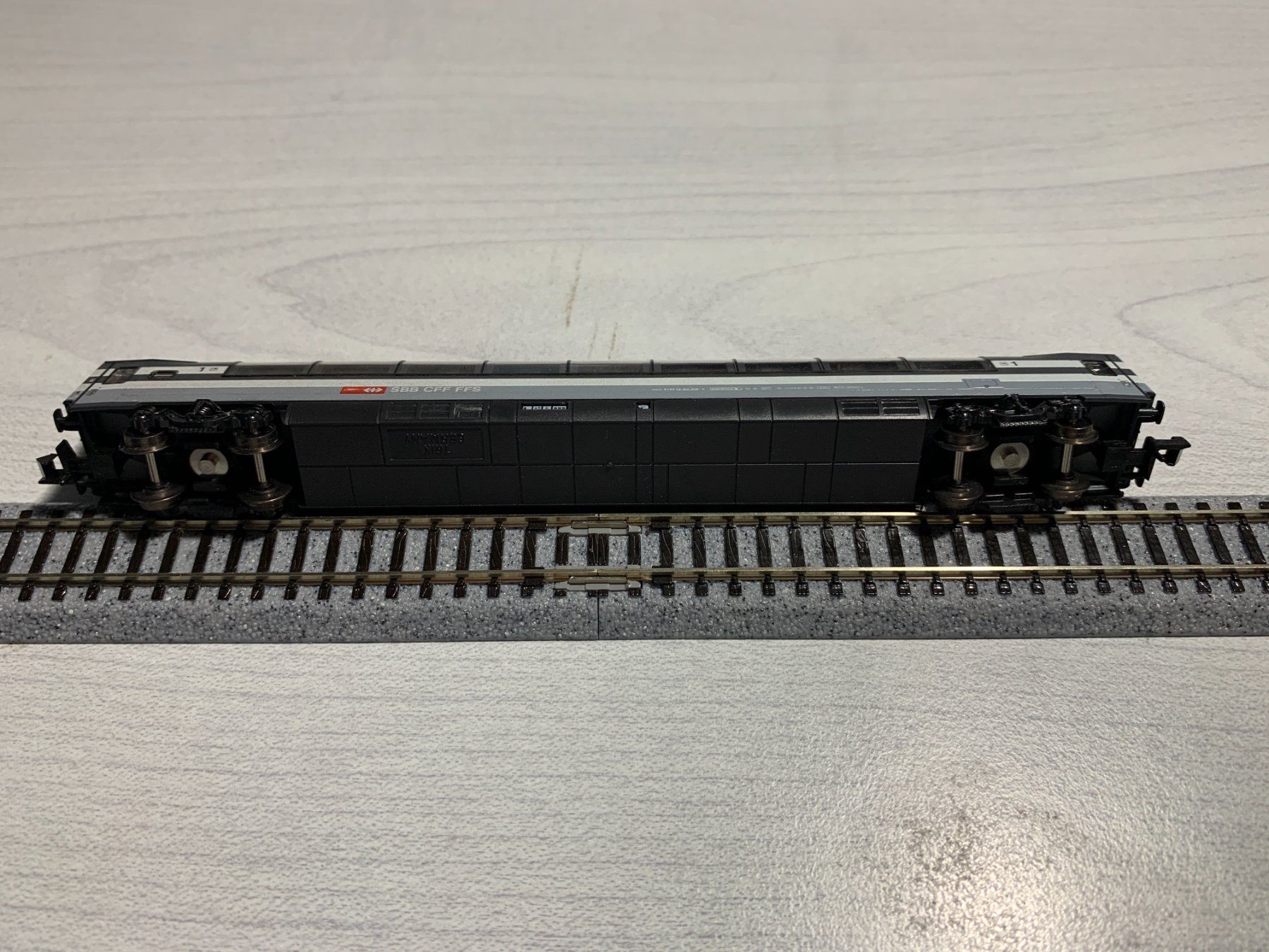 Trix Modellini di ferrovie: Minitrix 13367 SBB Panoramawagen 1. Kl. – Usato da Unterengstringen venduto da Tobaz 3