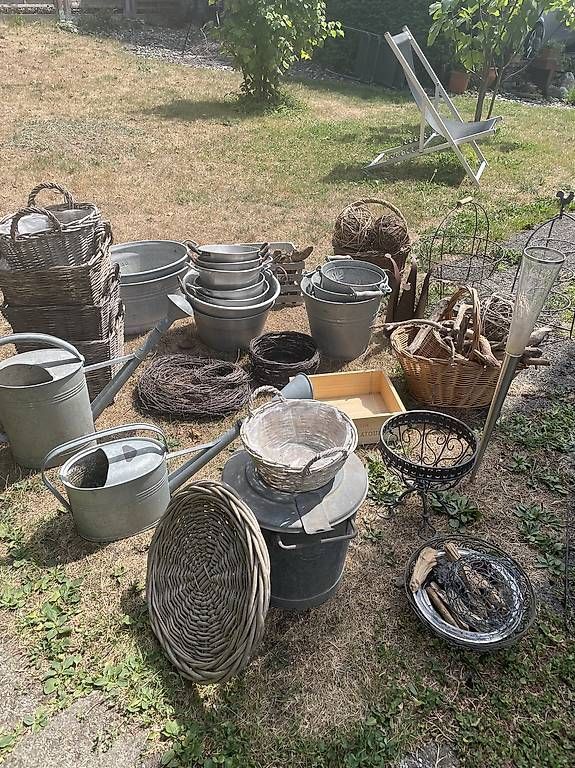 Alle Dekorationen: Gartendeko Zink und Korbwaren – Gebraucht aus Aarau Rohr von susa_ 3