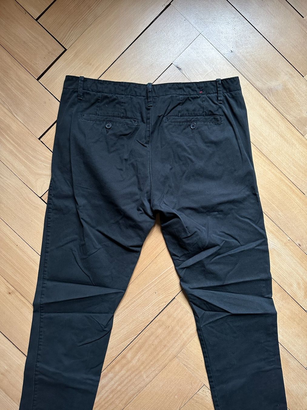 Benetton Pantaloni: BENETTON - Chino Hose schwarz L – Usato da Zürich venduto da Diazaio 2