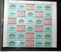 Suisse - 1956 30 Dummy stamps used to test postal equipment