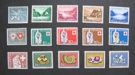 PP 1956 - 1958 3 Sätze einwandfrei postfrisch **