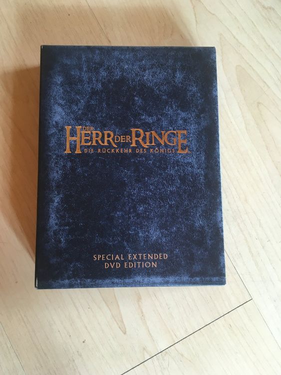 Herr der Ringe Rückkehr des Königs Special Extended DVD Set Kaufen auf Ricardo