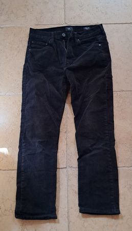 Pantalons C&A velours côtelé noir taille 32/32