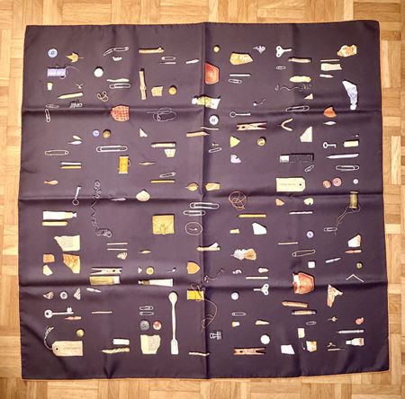 Seidenfoulard Hermès „In the Pocket" 