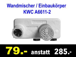 🔴 Wandmischer KWC A6611-2 ONO Einbaukörper /935A