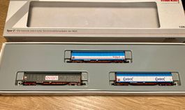 Märklin Z Schiebeplanenwagen Set SNCF 82427 Evian OVP NEUW