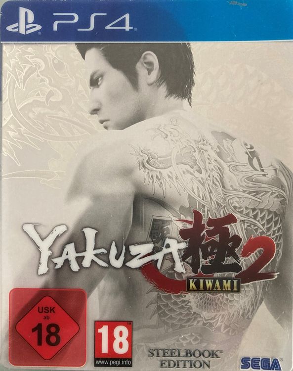 Lot Yakuza Kiwami 1 + 2 PS4 (Édition rare Steelbook FR) - Jeux vidéo