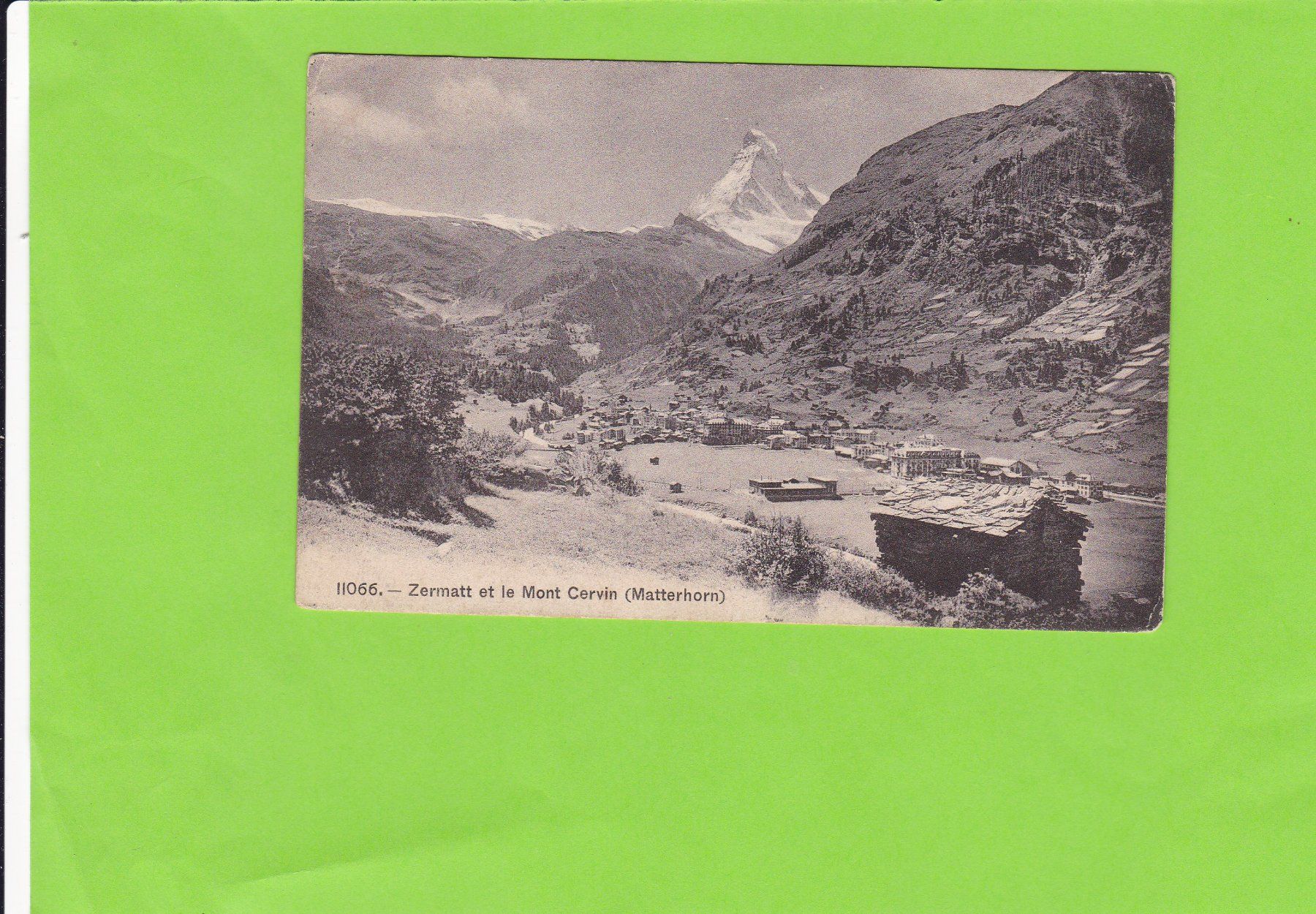 Cartoline postali: Zermatt-Matterhorn – Usato da St. Peterzell venduto da neckertal