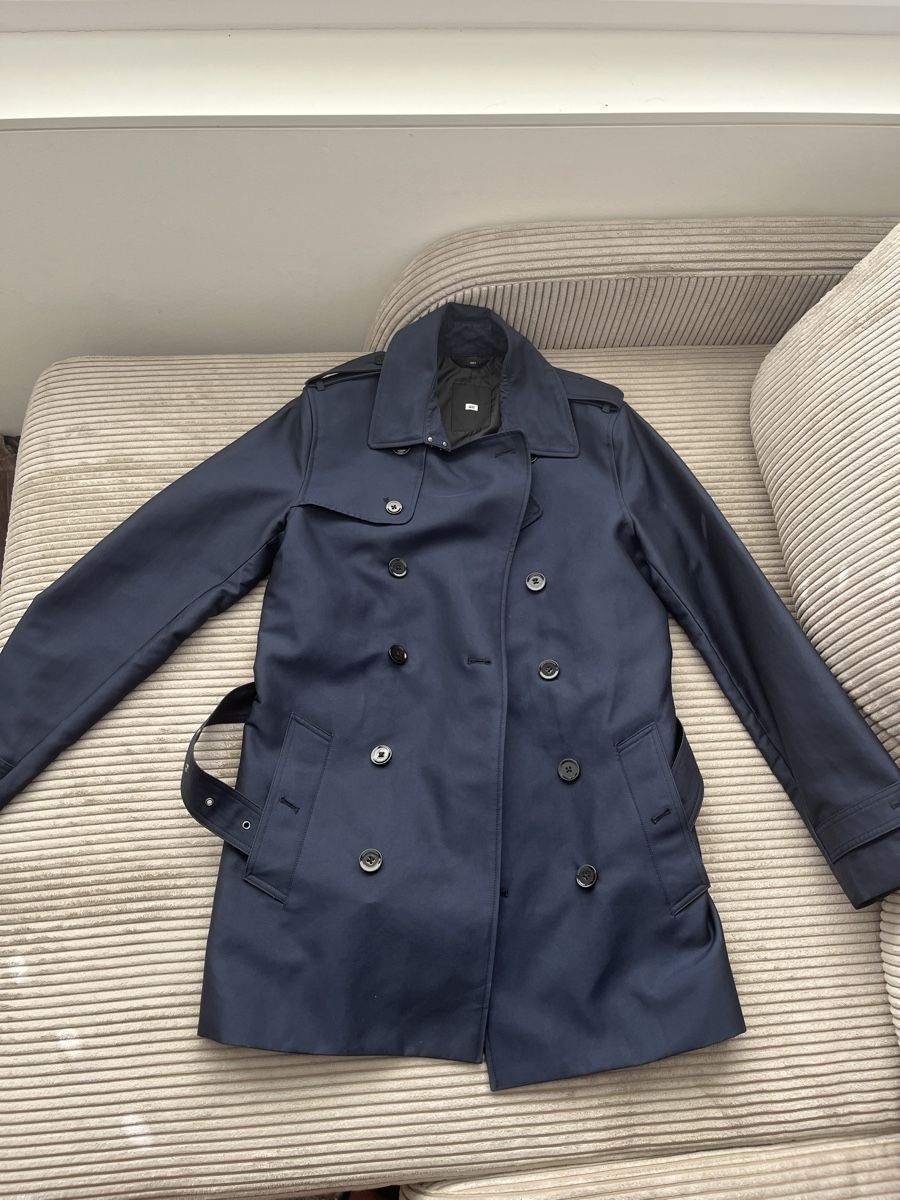We Cappotti: WE Trenchcoat, Dunkelblau, Grösse S  – Usato da Winterthur venduto da Davidloetscher