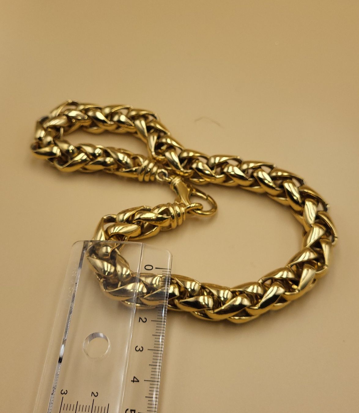 Catenine: Wunderschönes Massiv Goldige Collier – Usato da Wald ZH venduto da SwissPawnshop 1