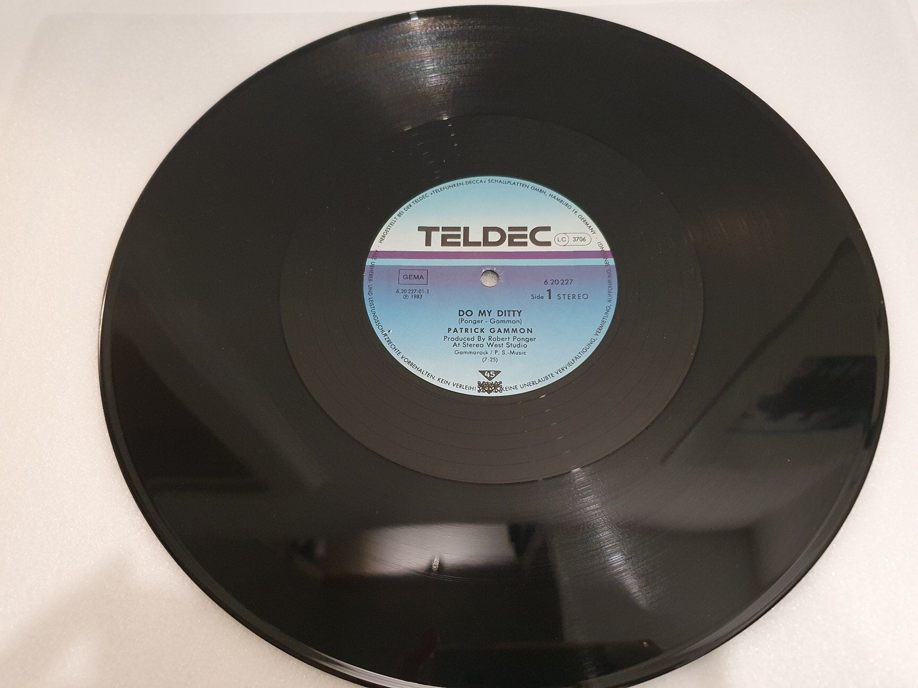 Schallplatten: Patrick Gammon - Do My Ditty (Maxi, Hip Hop) – Gebraucht aus Uster von Vinyl-Leidenschaft 2