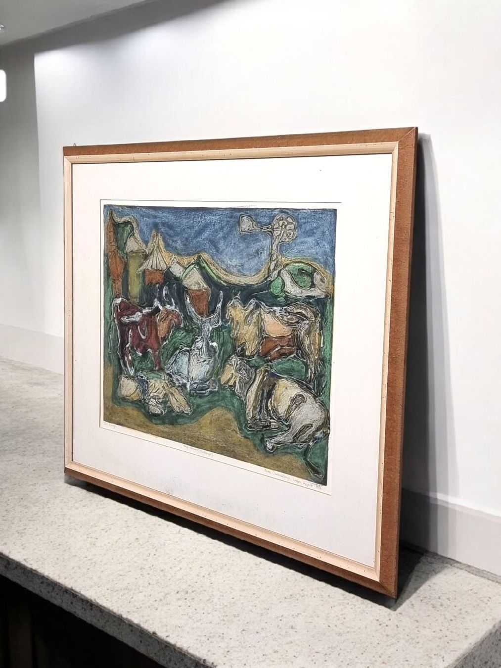 Gemälde: Bruce Obomeyoma Onobrakpeya – Neu (gemäss Beschreibung) aus Zürich von Zuerichparis08 3