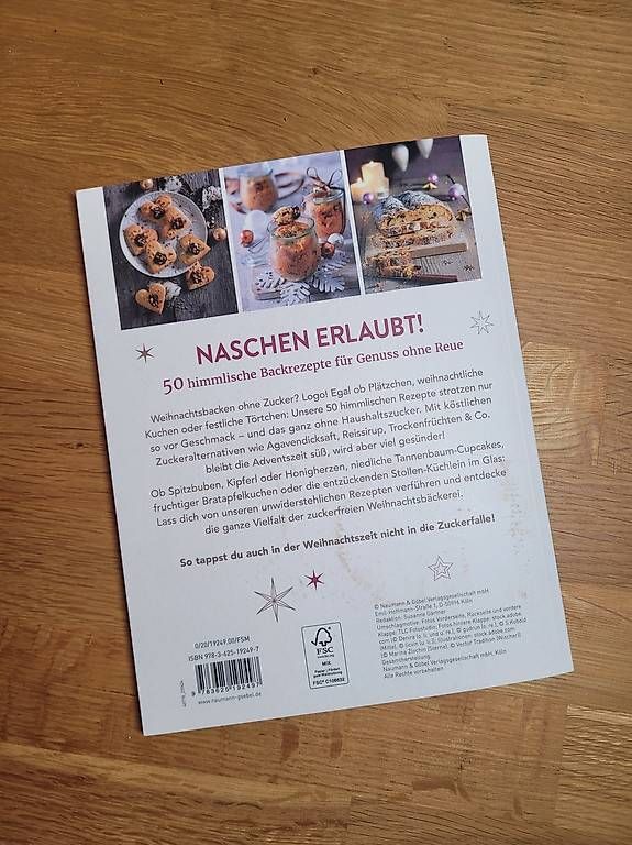 Livres: Weihnachtsbacken zuckerfrei – D'occasion à Heimberg par cards_by_isa 1