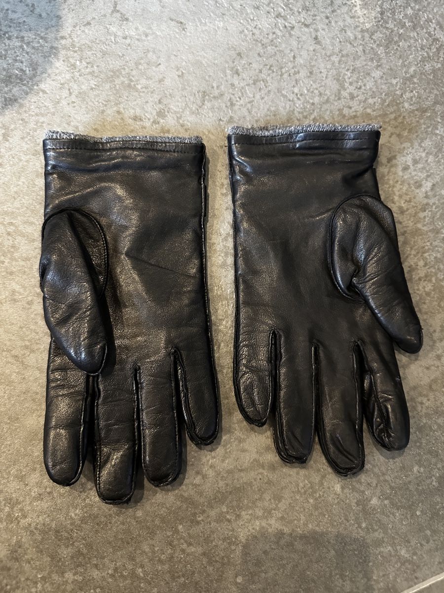 Navyboot Altri accessori da uomo: NAVYBOOT Men's Black Leather Woven Gloves – Usato da Niederlenz venduto da bul_m9x7 2