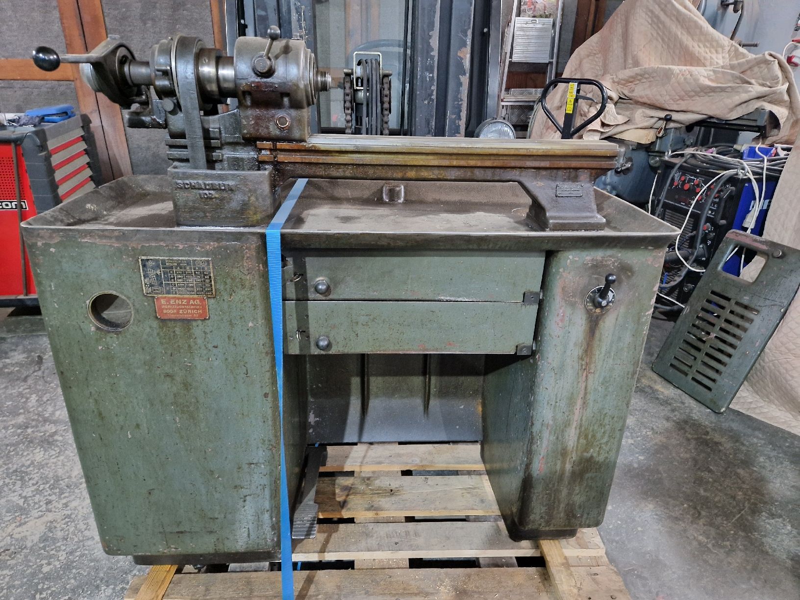 Schaublin Tutte le macchine: schaublin 102 – Difettoso da Châtelard-p-Romont venduto da lou_hf7m