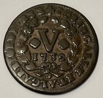 5 Reis - João V - Portugal - 1732