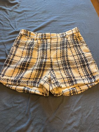 Schicke Zebra Tweed Shorts, Grösse 42 - Top Zustand!